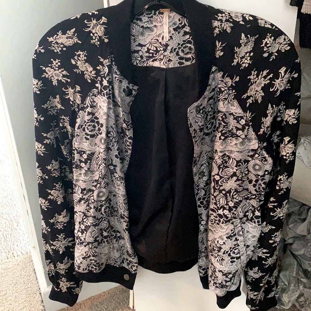 Free people printed jacket